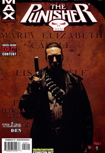 The Punisher: Tr&ecirc;n l&agrave; Dưới &amp; Trắng l&agrave; Đen